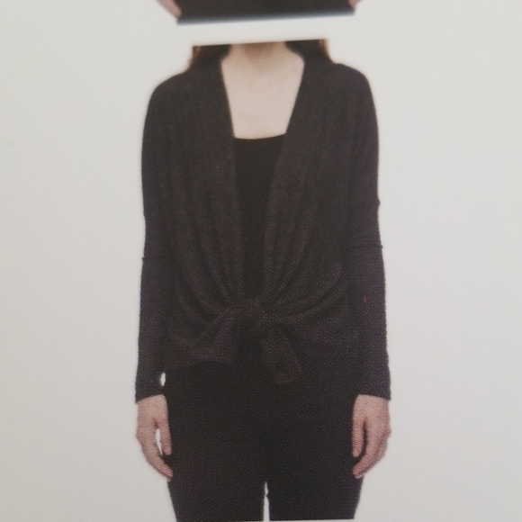 Bobeau Shawl Collar Cardigan - Medium - Picture 6 of 8